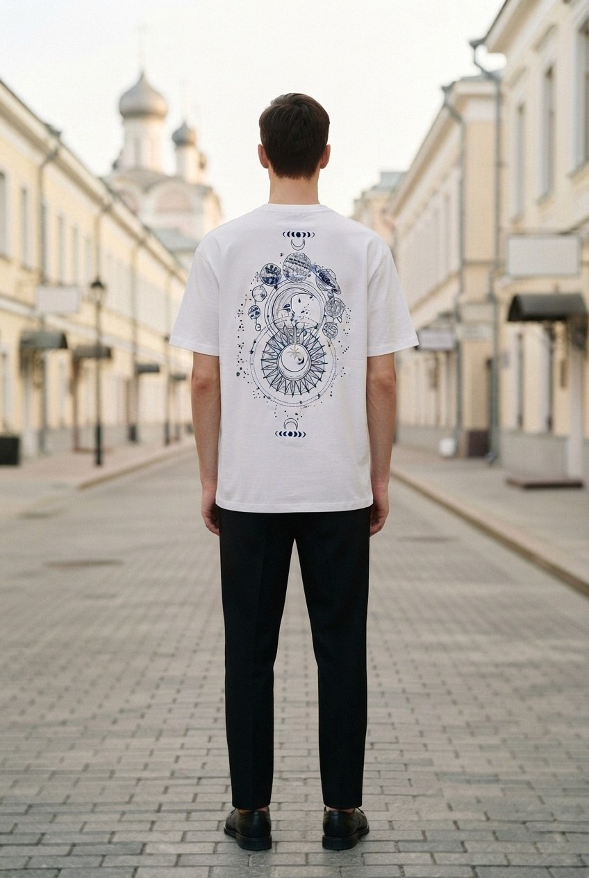 Небесные тела — футболка MSKOV