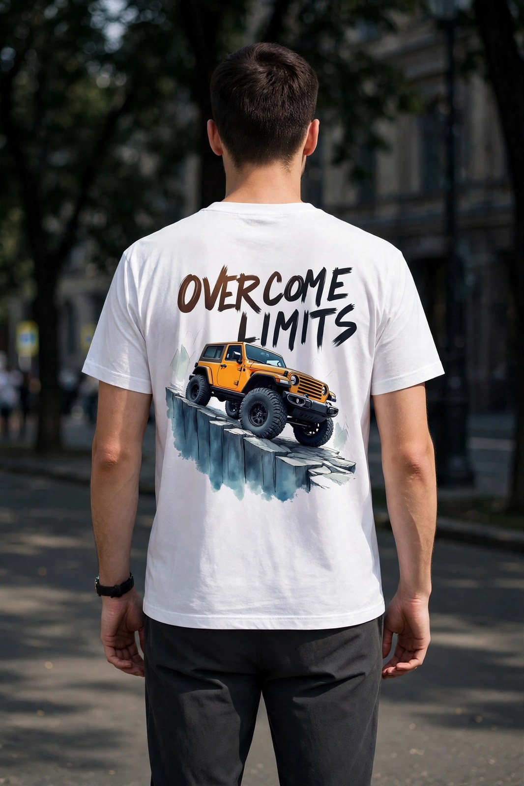 Overcome Limits — футболка MSKOV