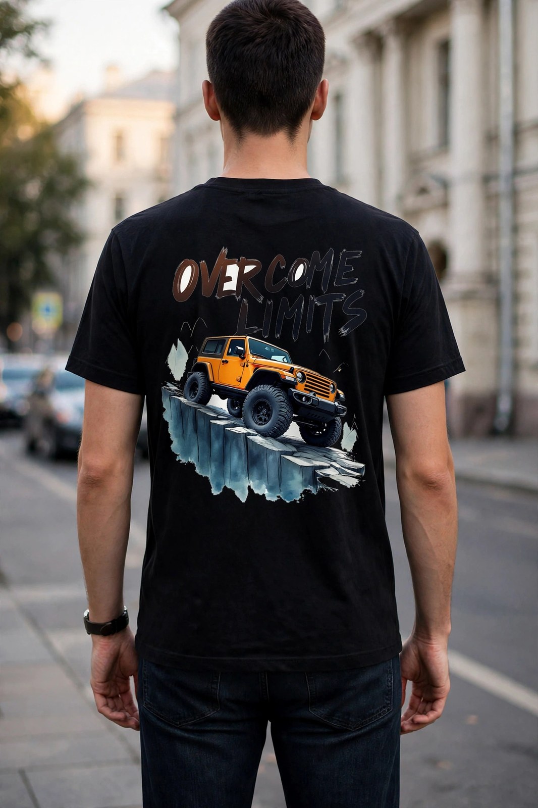 Overcome Limits — футболка MSKOV