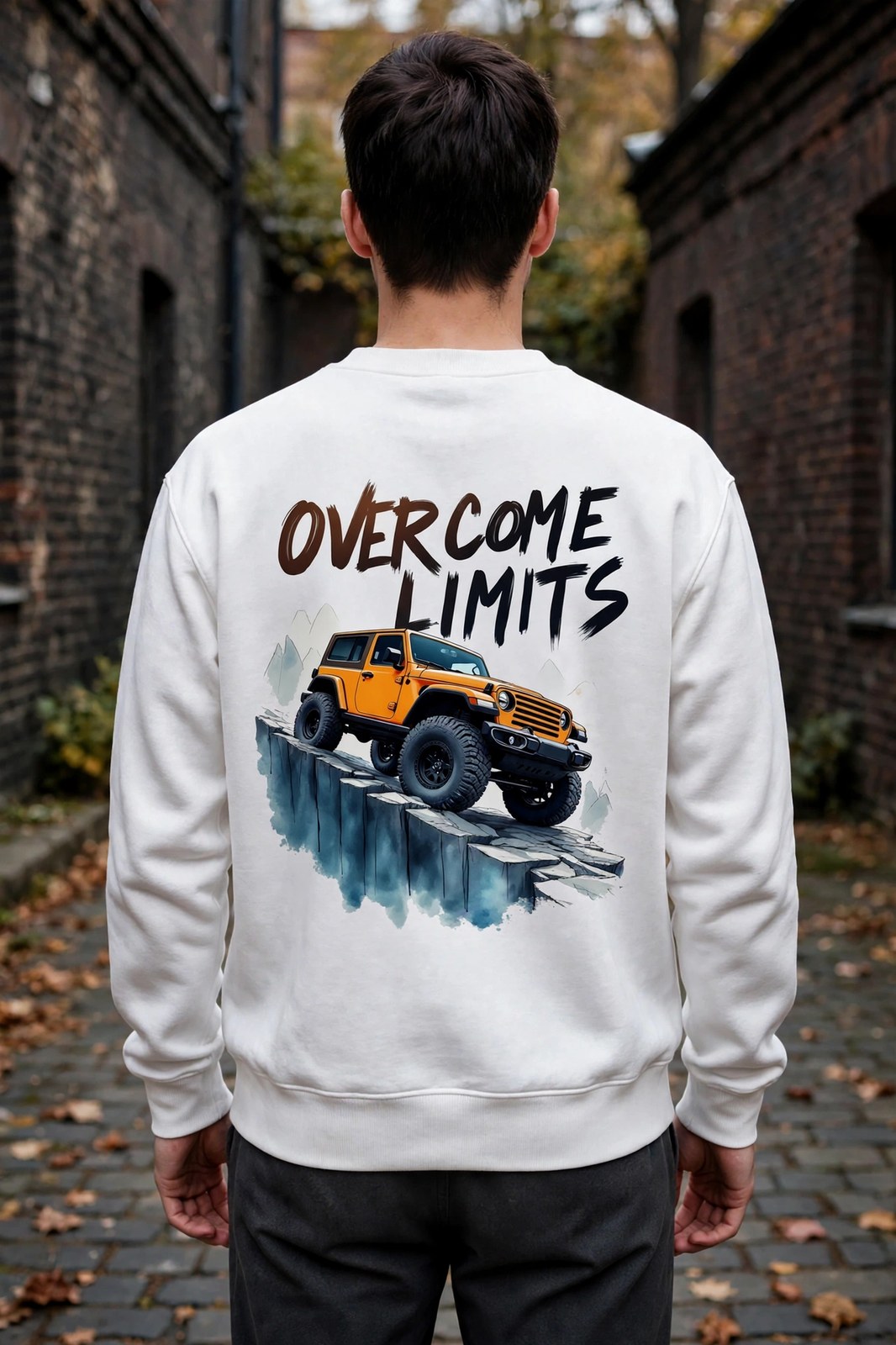Overcome Limits — свитшот MSKOV