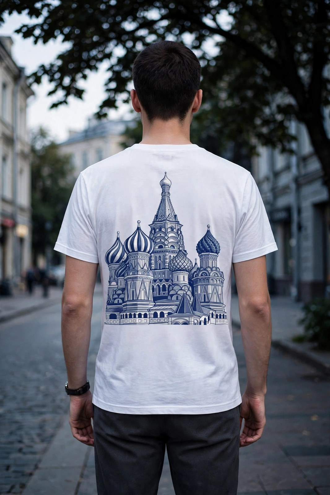 Собор Василия Блаженного — футболка MSKOV
