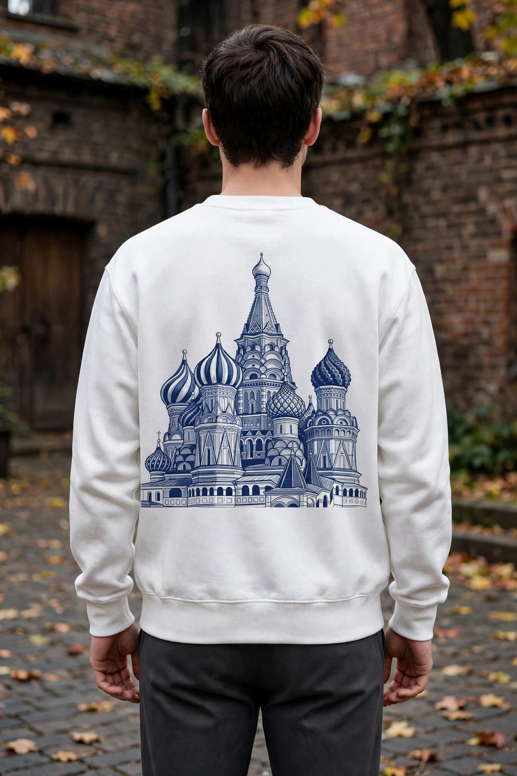 Собор Василия Блаженного — свитшот MSKOV